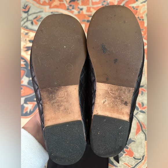 Authentic Chanel Flats Loafers Size 37 - Picture 10 of 15